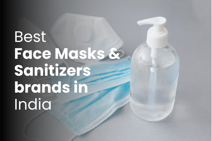 Best Face Masks & Sanitizers brands in India