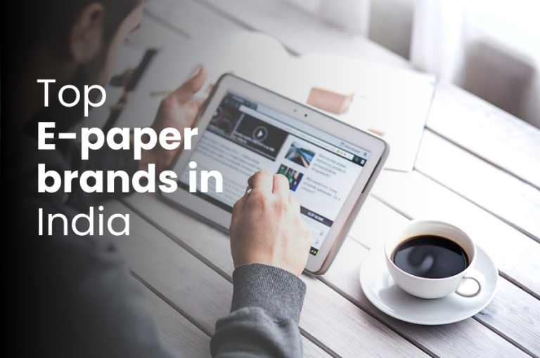 Top E-paper Brands in India